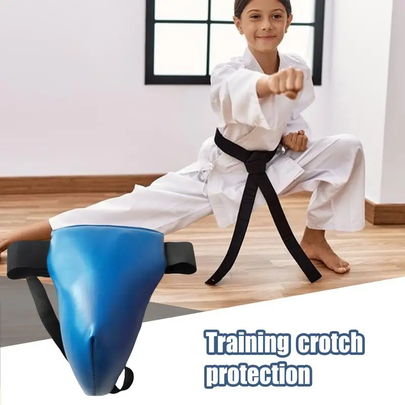 Groin Protector Boxing Karate Equipment Groin Protector Cup Boxing Training Equipment Protective Gear for Karate Muay Thai