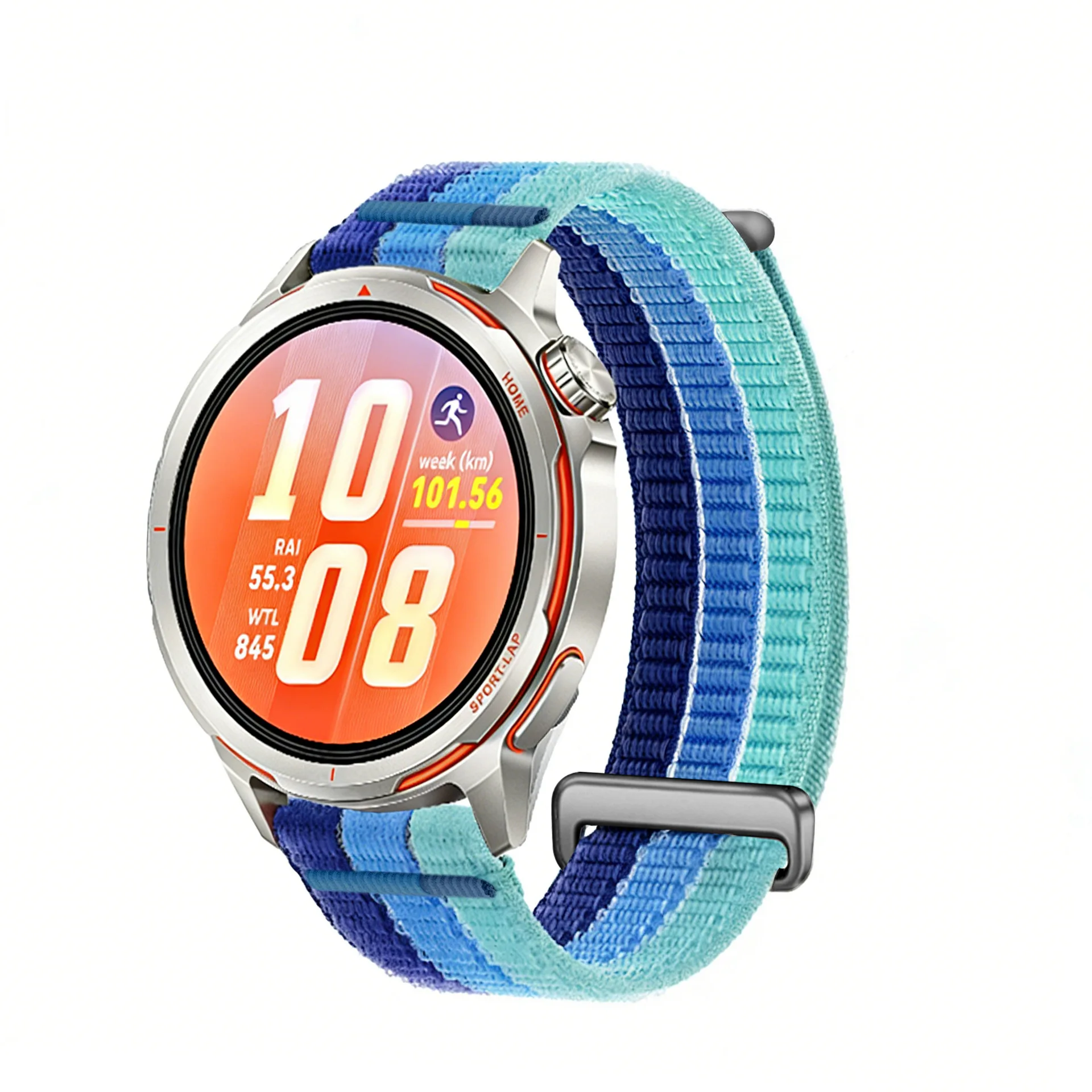 Premium Nylon Sport Band - Durable 22mm Wristband for Smartwatch Enthusiasts