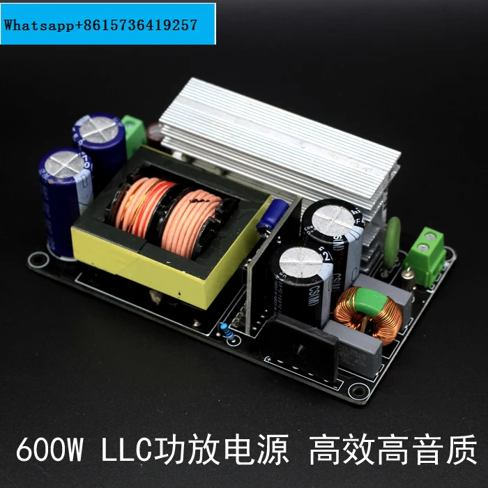 

LLC Power Amplifier Switching Power Supply Board 600W Single and Double Output Positive and Negative + - 24v36v48v6080v Voltage