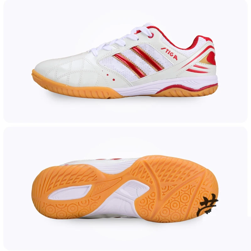 Stiga table tennis shoes CS-2521 2541 indoor sport Zapatillas Deportivas Mujer Mens Stability sneakers