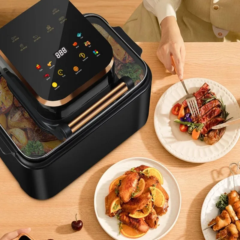 12L Air Fryer Large Capacity Ivisible Automatic Electric Fryer Household Intelligent Electric Oven Friggitrice Ad Aria 5