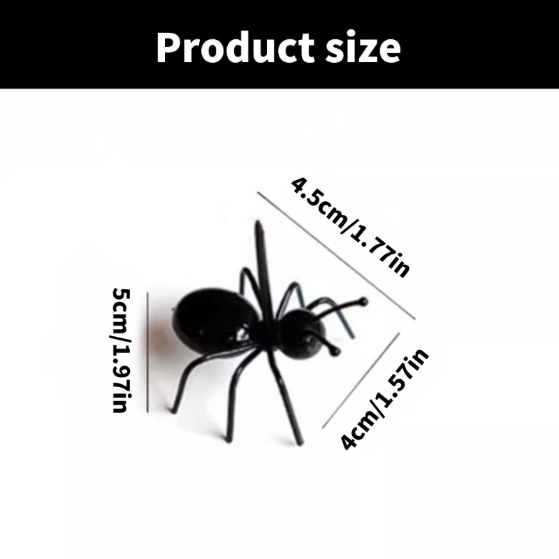 Plastic Ants Picks 36PCS Plastic Ants Picks Plastic Texture for Creative Party Table Setting
