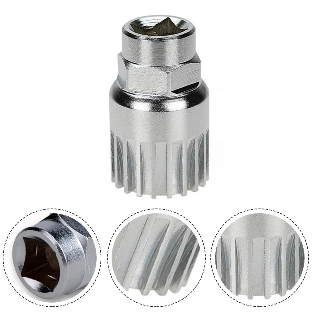

New Practical Brand New High Quality Remover Tool Remove Replacement Silver Fittings Sleeve Steel 58*24mm Accessories