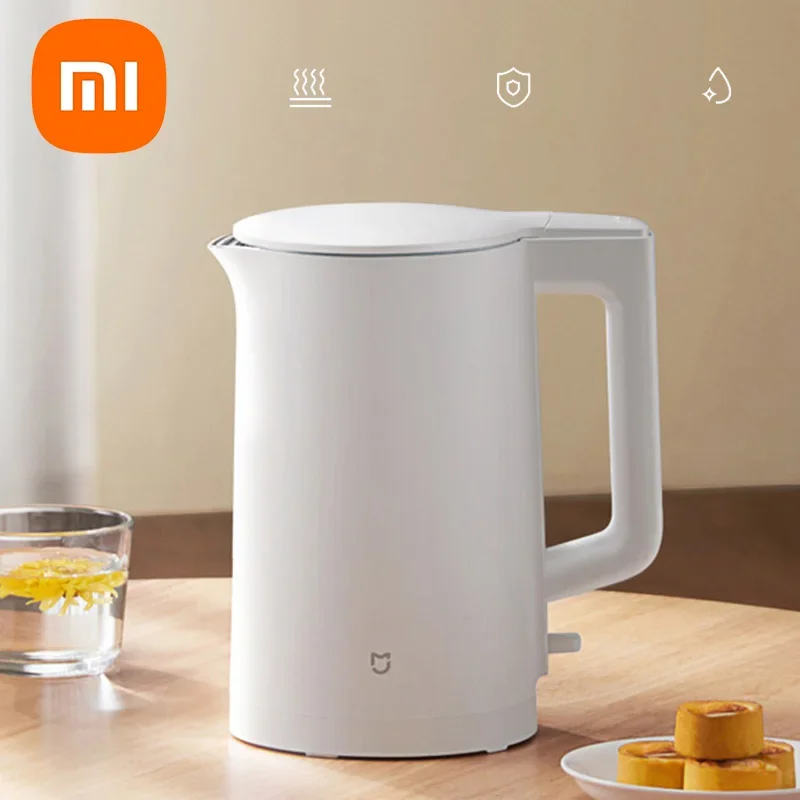Iconic Brand Mijia N1 Electric Kettle Fast Hot Boiling Pot Stainless Water Kettle 220V Hotel Family Trip Kitchen Smart Kettle Home