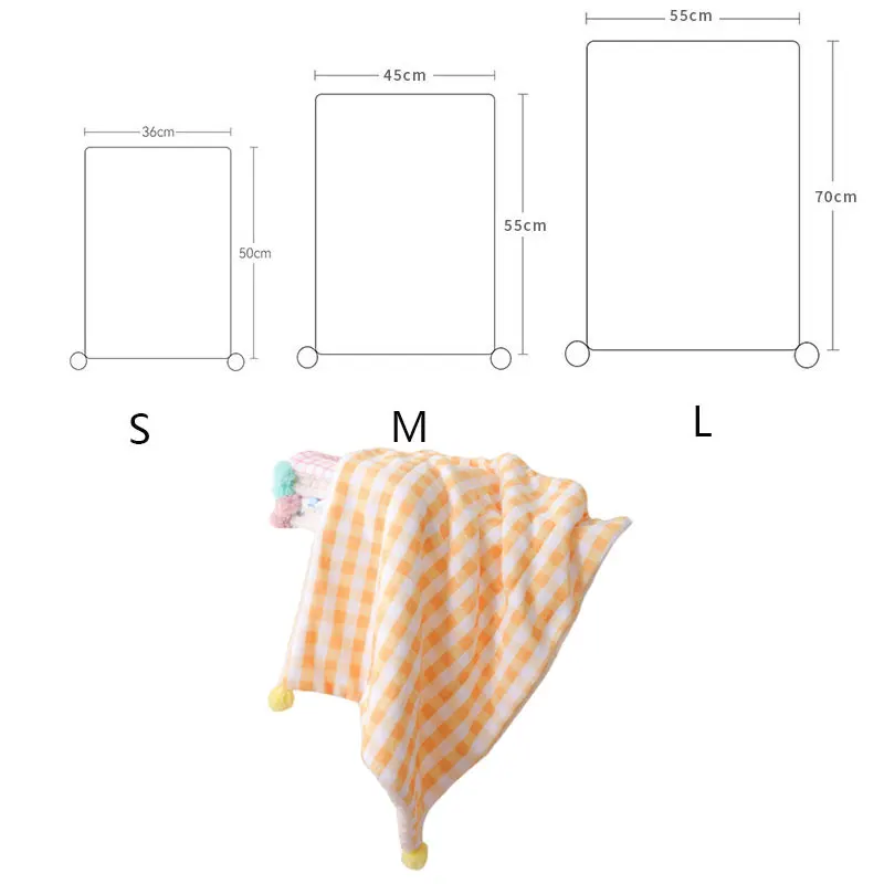 kitty blanket size chart