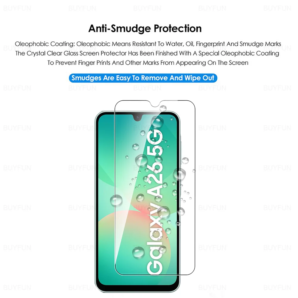 6-in-1 Tempered Glass Screen and Lens Protector Set - HD Crystal Clear Film