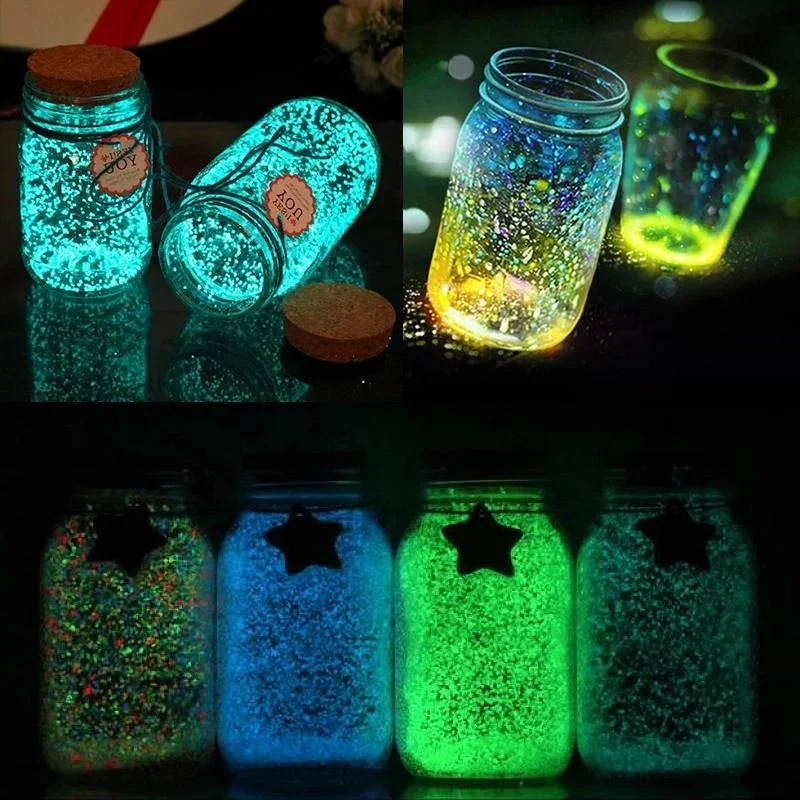 Glow in The Dark Rocks Fish Tank Sand Aquarium Gravel Pebbles Luminous Stones 1000pcs for Wase Filler Potted Art Bottle Decor glow stones,luminous sand,decorative stones,artificial stones