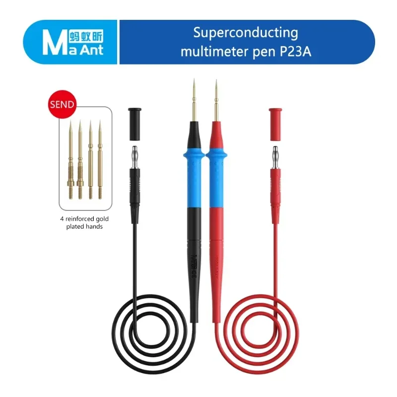 Super Conducting Multimeter Lead for Digital Current Voltage Testing