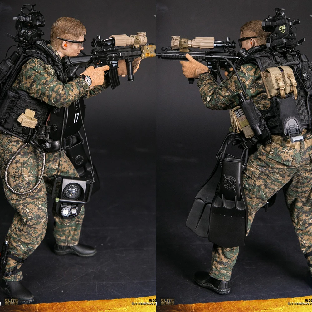 YX019 BBI 1/6 Figurine Elite Forces 21233 USMC Marine Force Recon - Boîte Rare