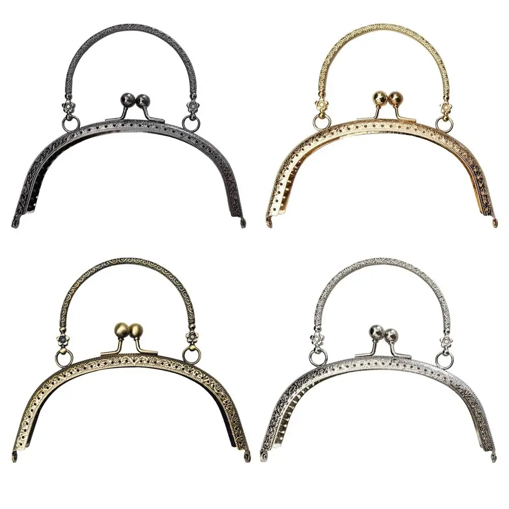

Metal Purse Frame Kiss Clasp Mini Vintage Bag Hardware Purse Frame Bag Kiss Clasp Lock Bag Making