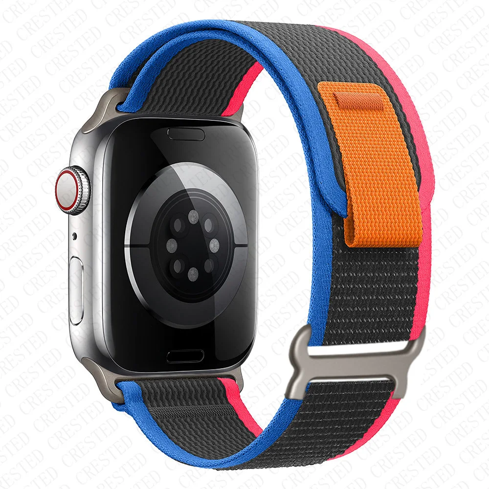 Premium Nylon Trail Strap for Apple Watch Bands – Ultra-Durable and Stylish Bracelet Replacement