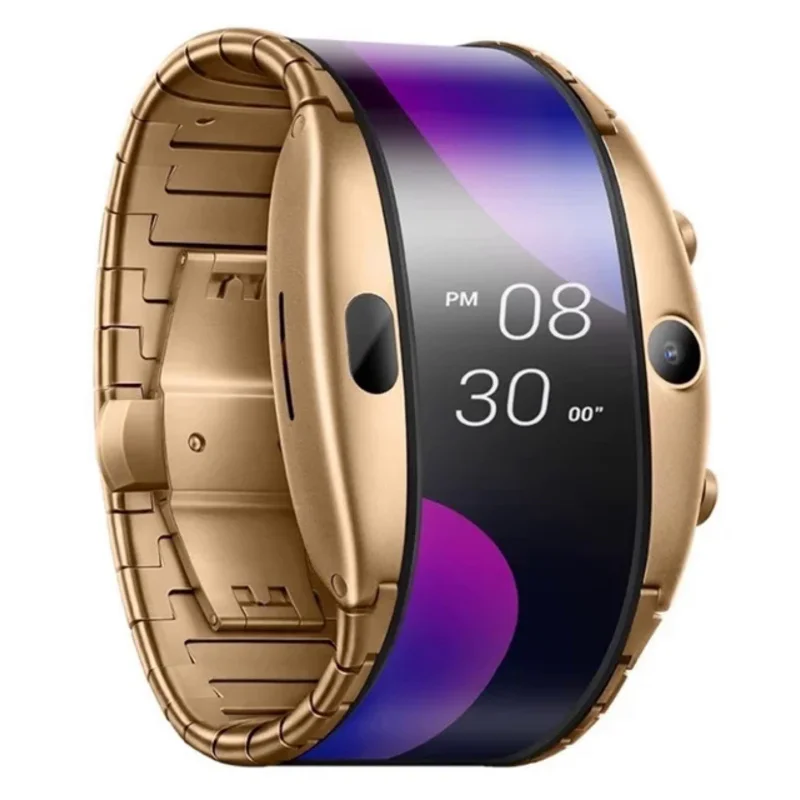 

Second-HandNewWatchWatchFoldableFlexibleDisplaySnapdragon8909W8GBROM4.01InchOLEDE-SimCall2NdGen