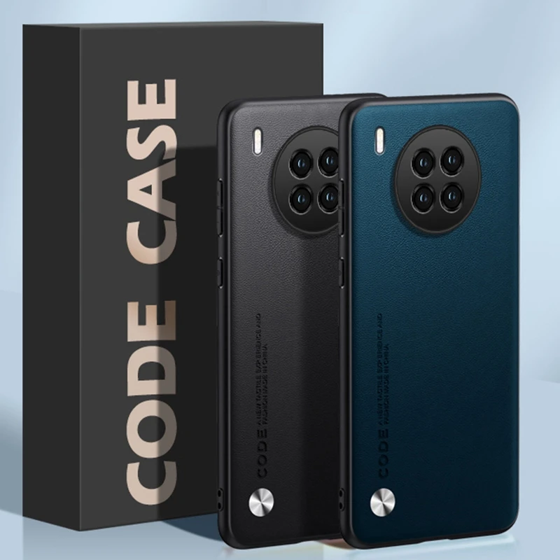 Deluxe PU Leather Matte Silicone Phone Case with Full Camera Protection