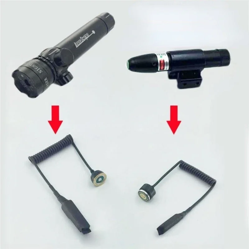 Laser Sight Laser Tail Switch Red Green Laser Aiming Mouse Tail External Control