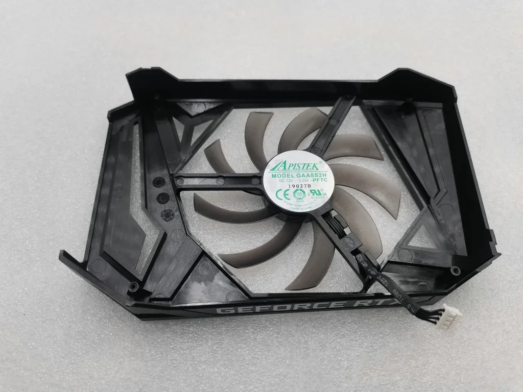 Ventilador de Refrigeração da Placa Gráfica Palit Rtx2060 Gtx1660 1660ti 1660s Stormx oc Th1012s2h-paa01 Fdc10u12s9-c 95 mm dc 12v 0.45a 6gb - Imagem 4