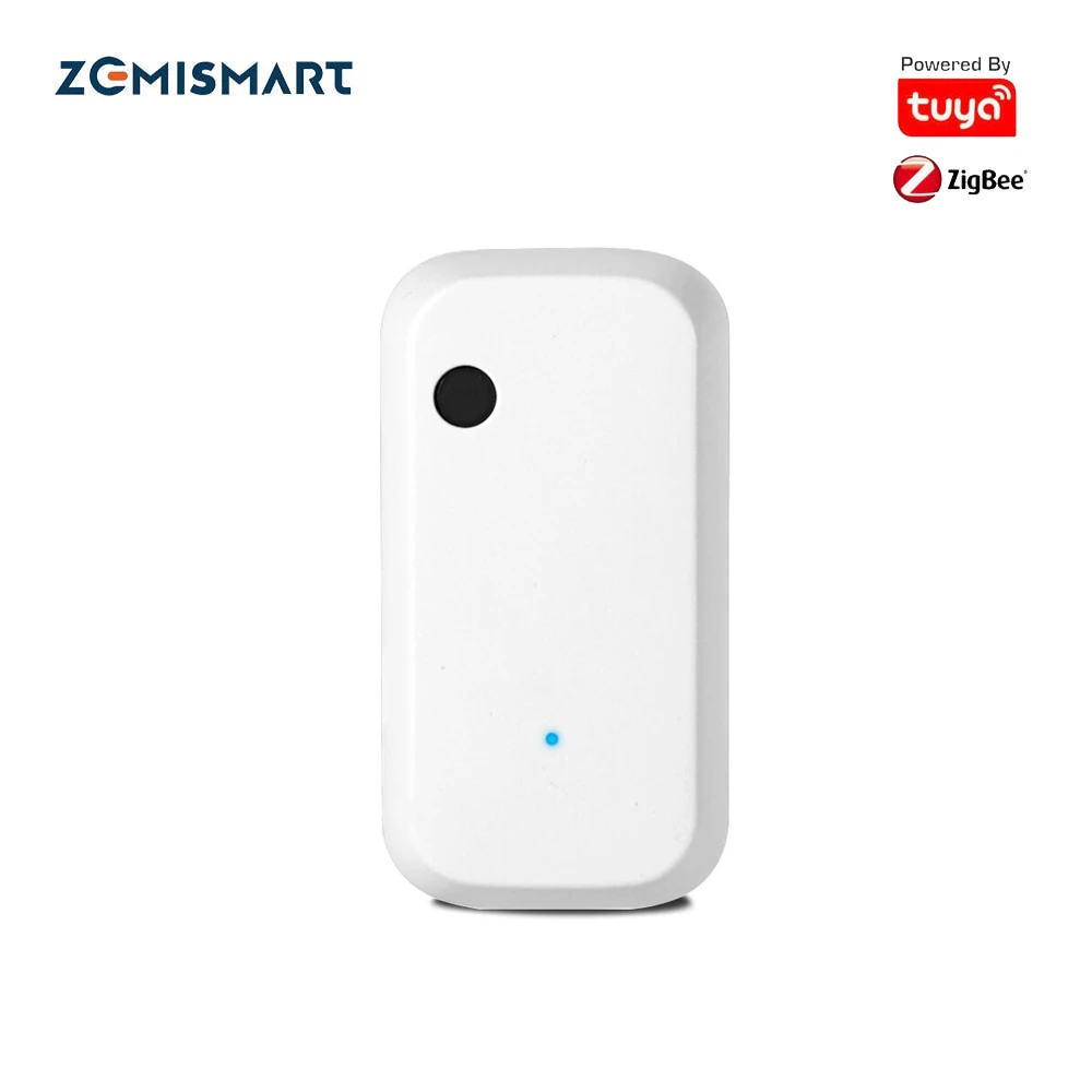 

Zemismart Tuya Zigbee Illumination Sensor Detector Smart Light Sensor Smart Work with Smart Life TUYA APP AI Automatic Linkage