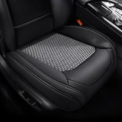 Deluxe 3D Cushion Full Coverage Car Seat Cover - Premium Car Accessories (Black White 1 PCS)