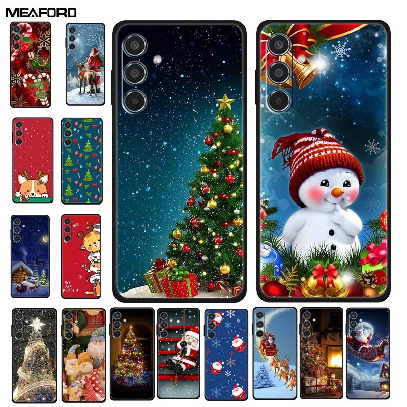 Festive Holiday Soft Silicone TPU Phone Case - Christmas Edition