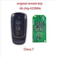 XJY ID47/4A ชิป 433MHz สมาร์ทการ์ด Original Car REMOTE Key พร้อมใบมีดสําหรับ Chery Tiggo 6 7 8 PLUS 8 Pro Omoda 5 2