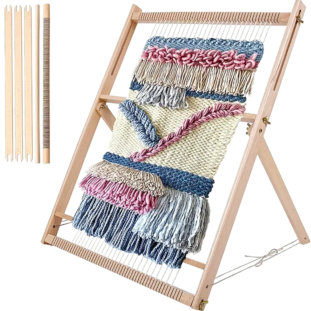 Wooden DIY Weaving Loom 5