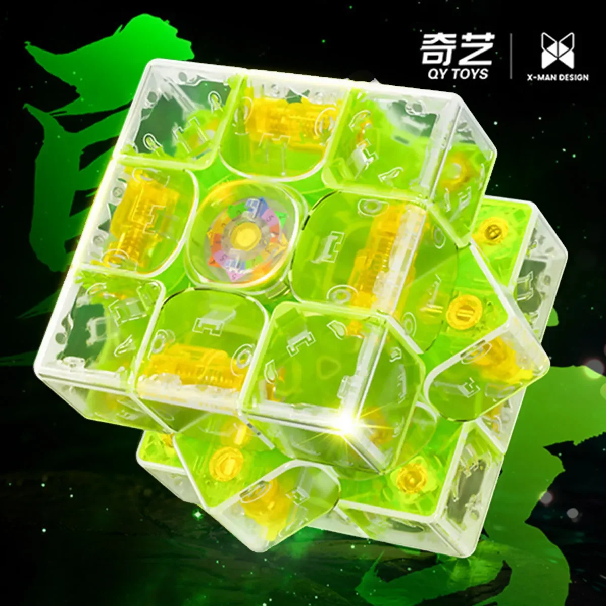 New QIYI Xiaying 2024 Limited Edition 3x3 Tornado V3 Magnetic 3x3x3 Maglev Cube Professional Collection Puzzle  Toys 5