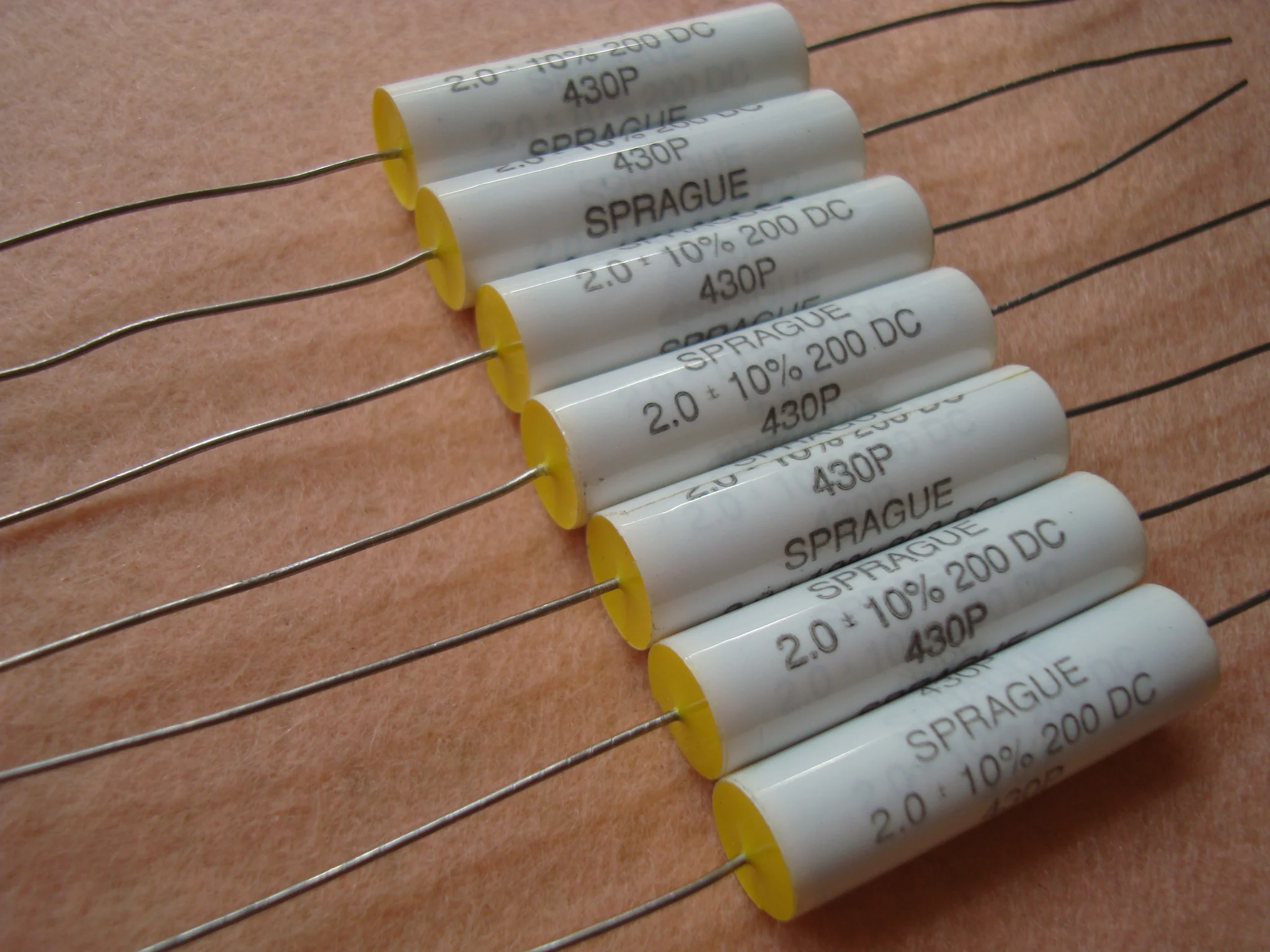 430p 200V 2uF generation 2.2uf antique frequency division audio electrodeless capacitor 1pcs price |
