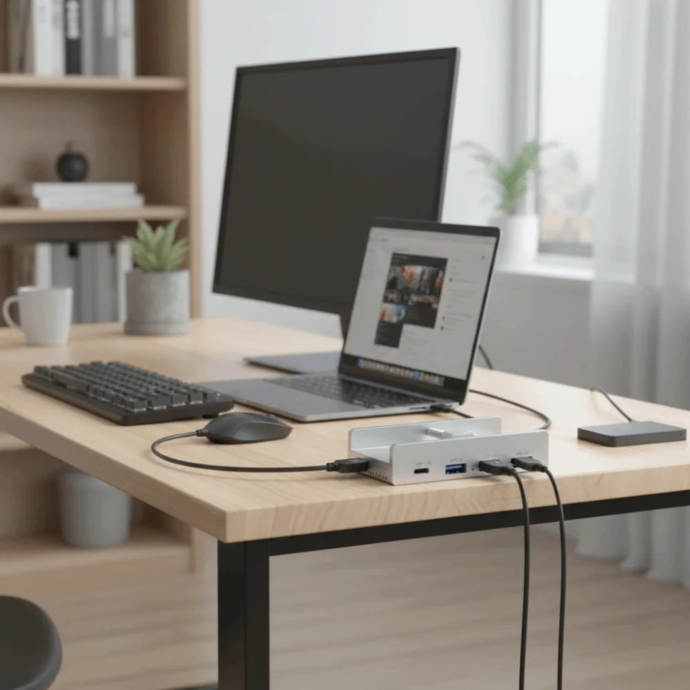 USB3.2/3.0/2.0 USB 허브 클램프 전원 공급 장치 범용 외부 USB 분배기 어댑터 5Gbps 고속 허브 노트북 액세서리
