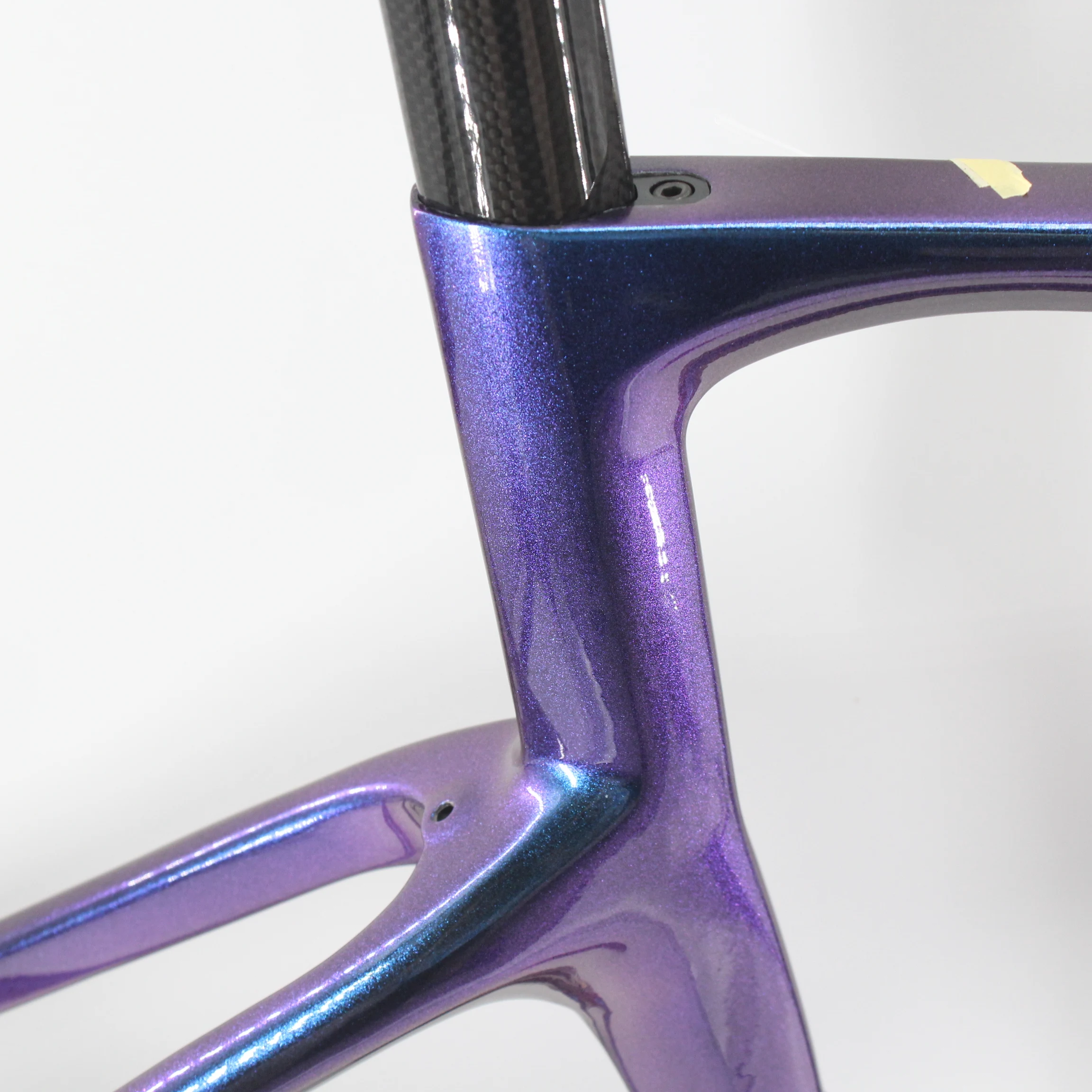 Newest NK1K Chameleon 700C Racing Road Bike 3K Full Carbon Fibre Bicycle Frame Fork+Seatpost+Clamp+Headsets Parts V brake