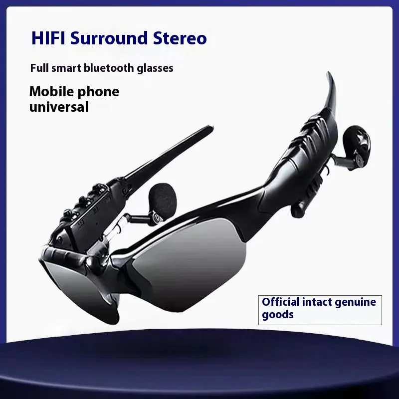 NewsV5.0New Glasses Headset Smart Call Hot Business Glasses High Sound Quality Wireless Headset