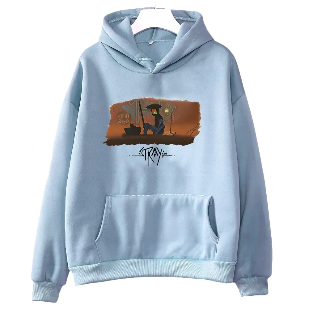 

Stray Game Graphic Hoodies Cartoon Sweatshirt for Girls/Boys Clothes New Arrival Autumn/Winter Pullovers Kids Tops Y2k Sudadera