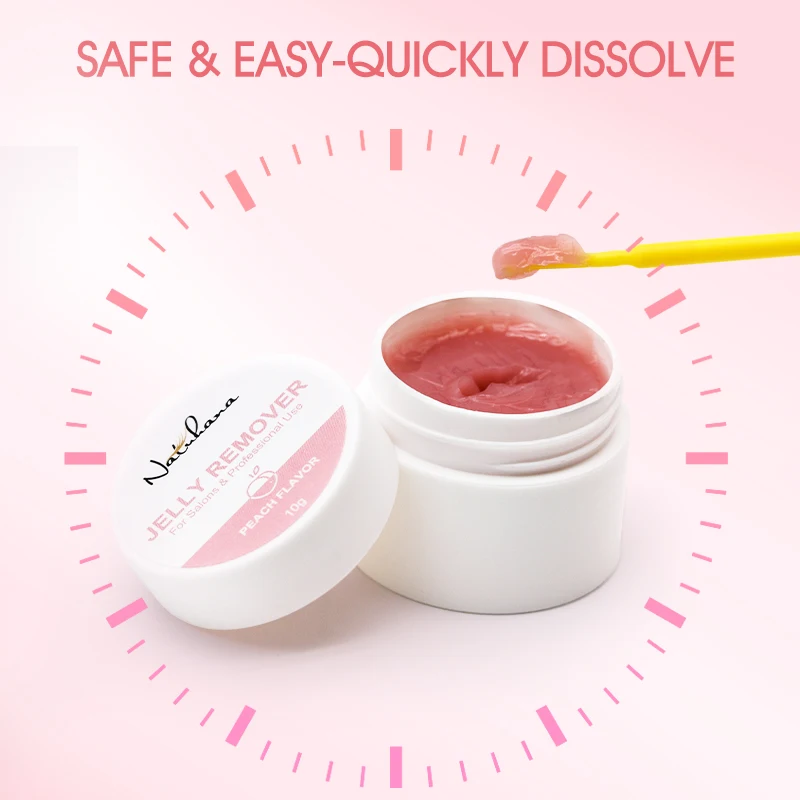 NATUHANA Professional False Eyelash Glue Remover Primer Jelly Cream Gel remover adhesive bonded glue eyelashes make up tools 3