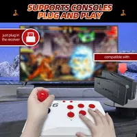 VILCORN X6 Arcade Joystick for M8 Game Stick 2.4G USB Wireless Gaming Controller for PC/Android Smartphone MAME Fighting Gamepad - Image 2
