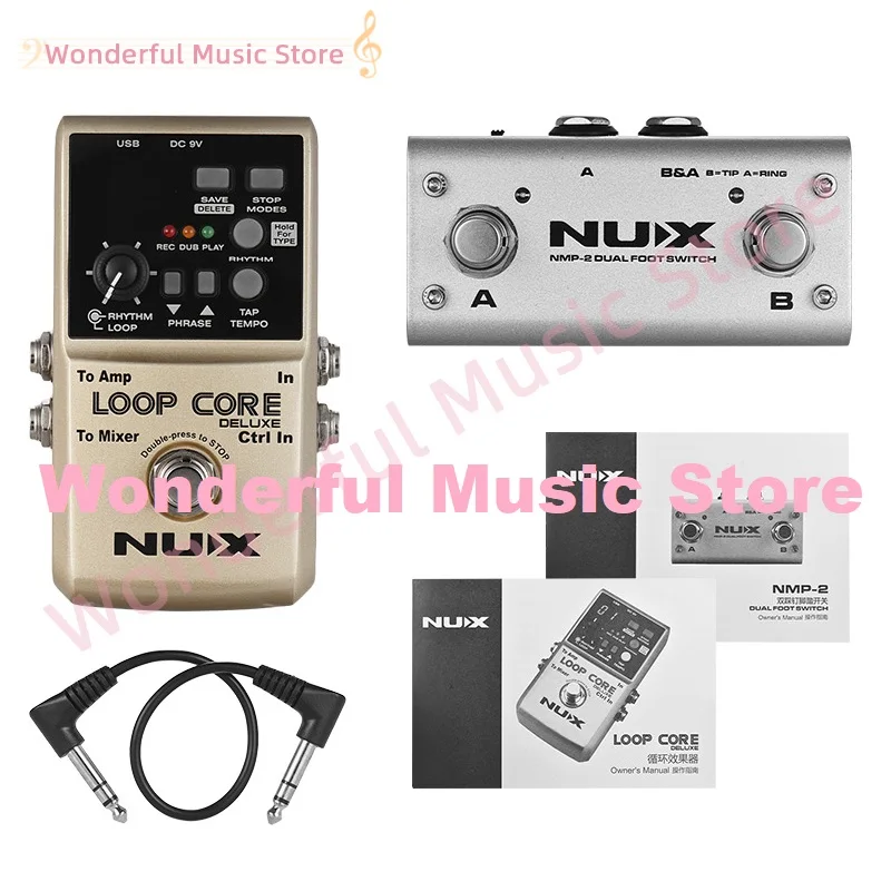 Nux Loop Core Deluxe pedał efektów gitarowych Looper