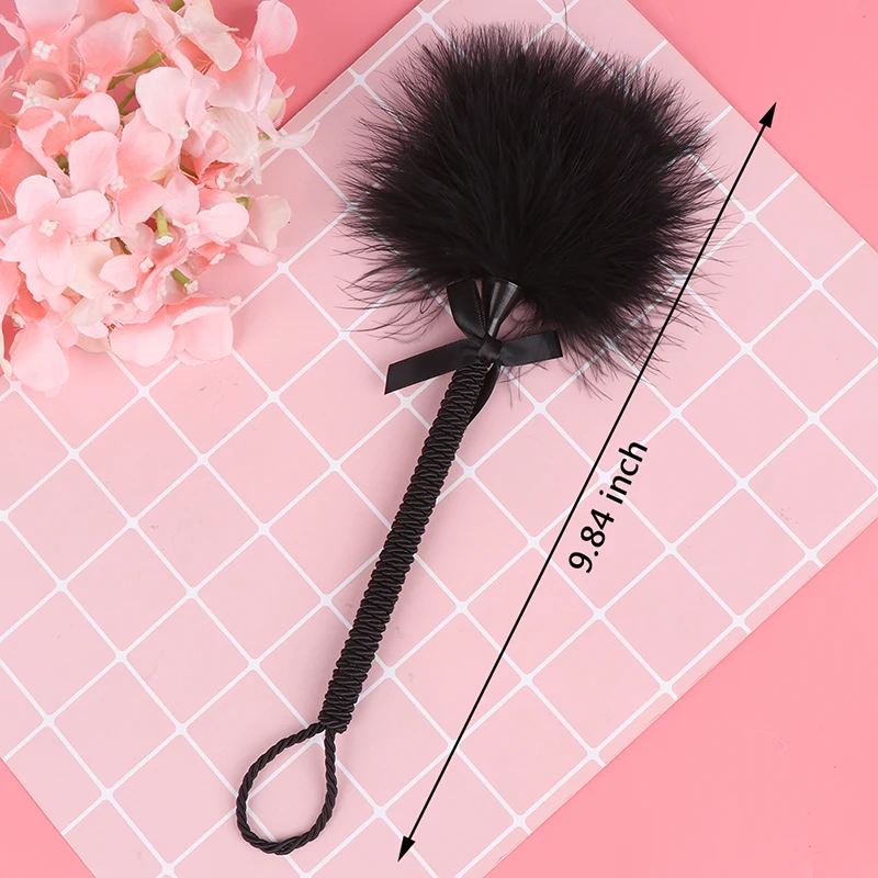 Flirting Feather Tickler Crop Whip Flirt Couple Game Toy Roleplay Sexy Spanking