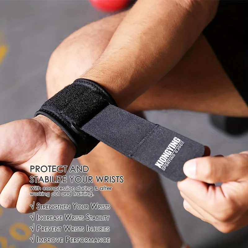 

1Pc Adjustable Wrist Support Brace For Sports - Compression Wraps For Tendonitis