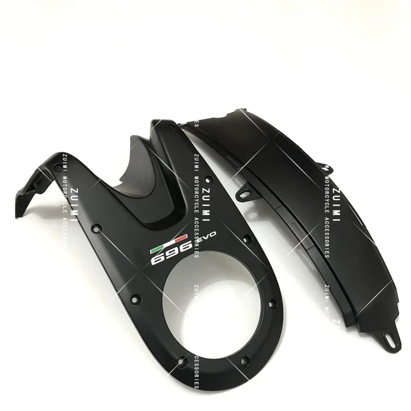 Motorcycle fuel tank shell suitable for Ducati Monster 696 795 796 1100 Fuel tank upper and lower panels ABS matte black