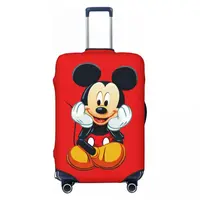 Custom Mickey Mouse Luggage Cover Protector Cute Travel Suitcase Covers for 18-32 Inch 1