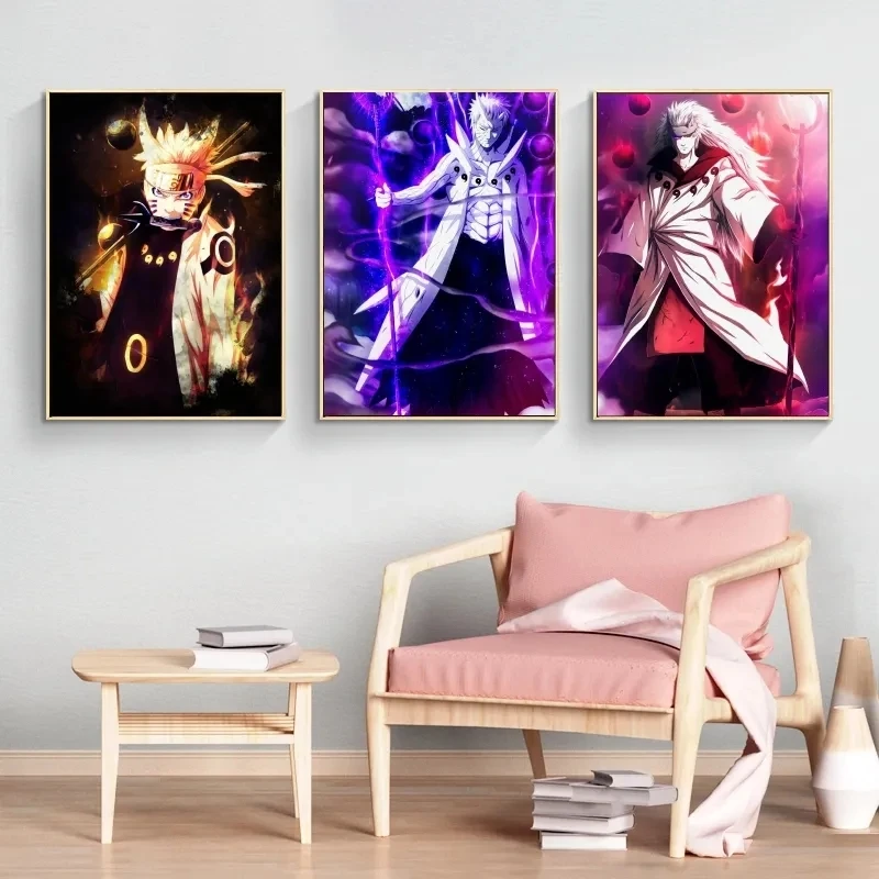 

Japanese Classic Anime Naruto Uzumaki Naruto Comics Pictures Prints and Prints Christmas Gifts Living Room Modern Home Retro Toy