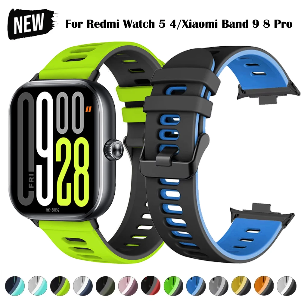 Sports Silicone Smartwatch Band - Versatile Strap Bracelet