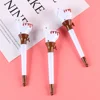 1Pc Cute Ball Pen Stationery Creative Funny Cartoon Pushable Toilet Poop Shit Stool Ballpoint Pen For School Home Office Supplie 4