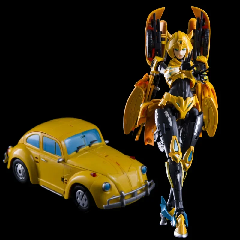 

In Stock Collection Space Collection Space Mechanical Jimei Girl Little Bee Transformation Toy Action Figure Model Toys