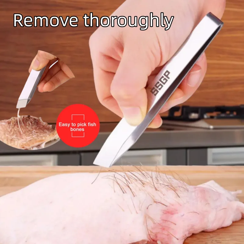 

Резиновый Пинцет для морепродуктов, прочный Противоскользящий зажим из нержавеющей стали