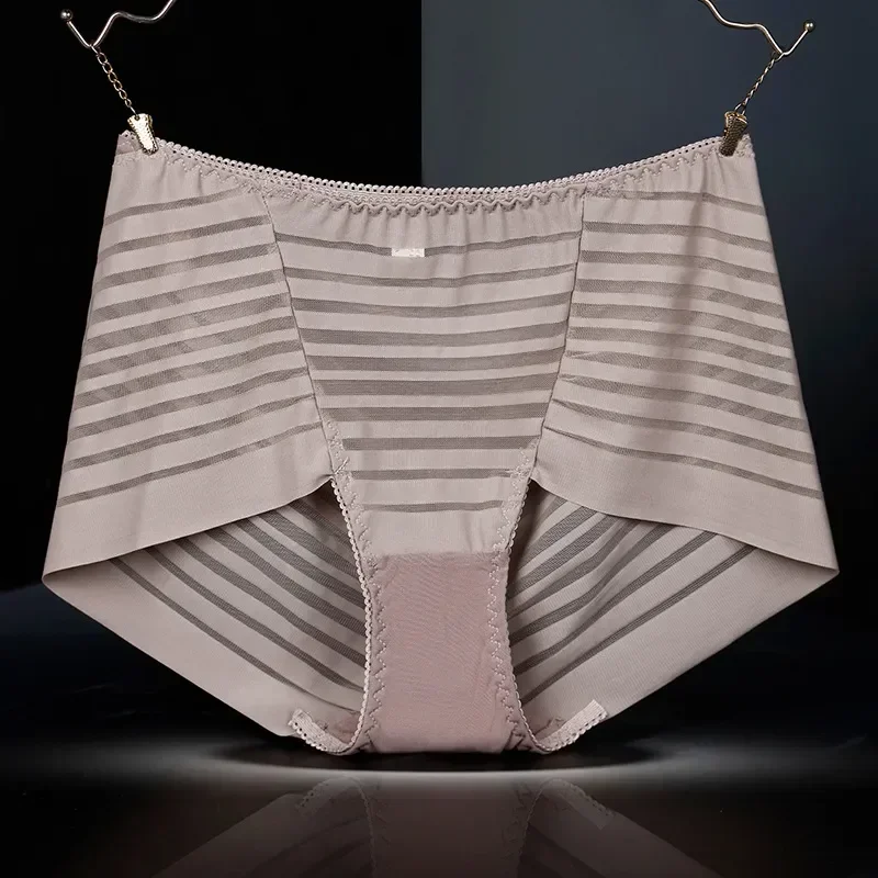 

Трусики женские прозрачные кружевные с завышенной талией, 100 кг