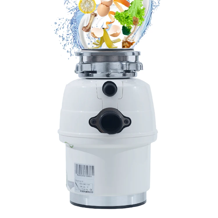 Hot New Home Kitchen Food Waste Processor Silver Gold Red White Blue Magnet Auto Technology Steel Motor Sound Switch Stainless