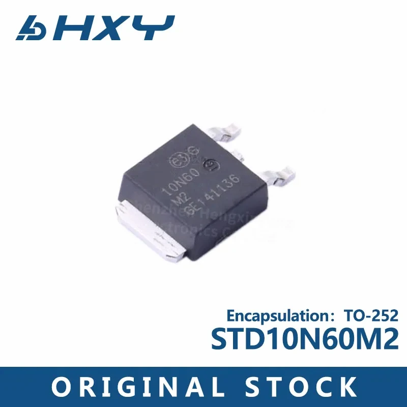 

5 шт. STD10N60M2, Шелковый экран 10N60M2, пластырь стандартной цветопередачи