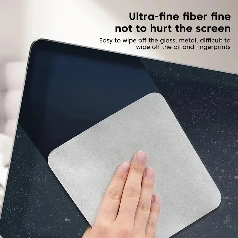 Cleaning Cloth Screen Polishing Cloth for Apple IPhone IPad Watch PC Flat Computer Screen 1:1 Soft Microfiber Wipe