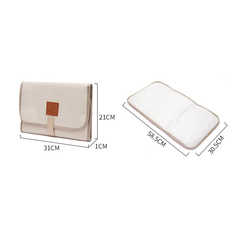 Foldable Baby Diaper Changing Pad Waterproof Newborn Diaper Pad Portable Toddler Changing Table Durable Oxford Baby Diaper Sheet Baby & Maternity