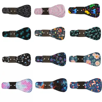 [Sigzagor]1 XXL panno mestruale assorbente sanitario carbone di bambù riutilizzabile durante la notte Post Partum 16in borsa bagnata 1