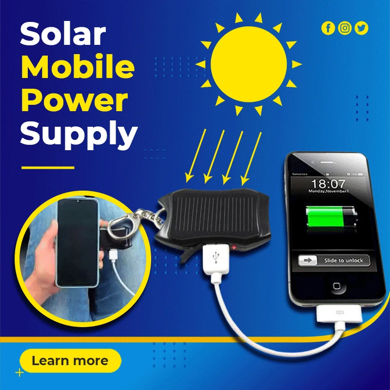 1200mAh Keychain Solar Battery Charger With Flashlight Mobile Power Supply Energy Saving Battery Power Bank For Cellphone - AliExpress