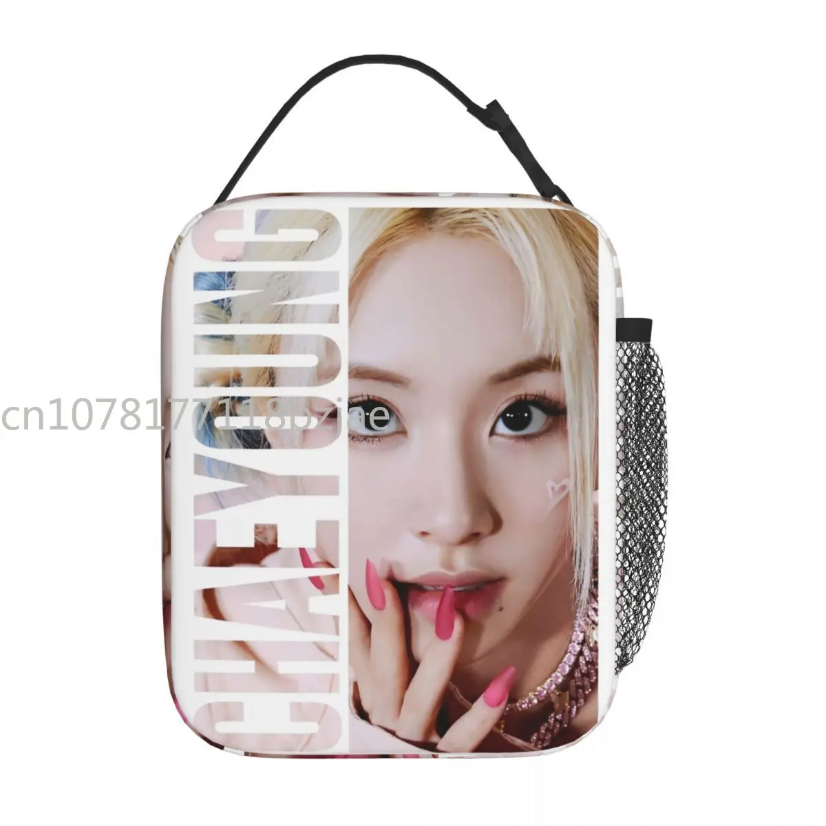

Изолированная сумка для обеда с дважды раппером от KPOP CHAEYOUNG, сумка для офиса, сумка для хранения еды, переносной термоохладитель, ланч-боксы